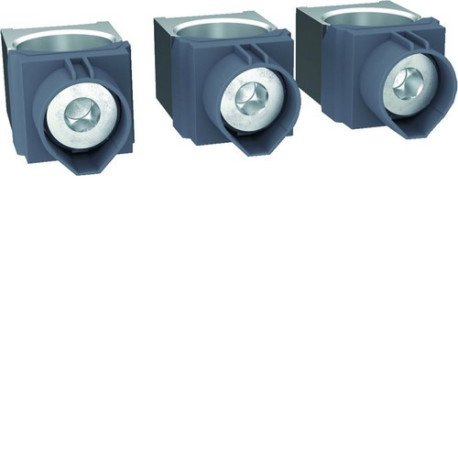 Cage x630/P630 Cu/Al 3P 1x 35-300mm² - HAGER HYW001H 