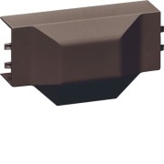 Té et croix lifea pour LF20035/36 RAL 8014 marron - HAGER LFF2003588014 