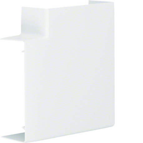 Angle plat variable lifea pour LF/LFF40110 h110mm x p40mm RAL 9016 Pure - HAGER LFF4011059016 