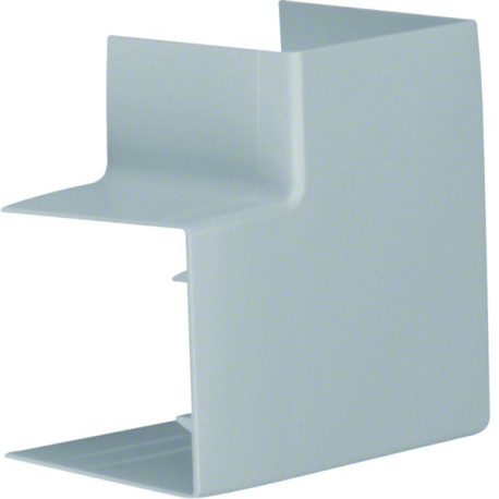 Angle plat variable lifea pour LF/LFF60060 h 60mm x p 60mm RAL 7030 gris - HAGER LFF6006057030 