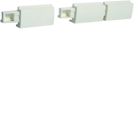 10 extensions pour support appareillage lifea LFF71H090Pure RAL 9016 Pure - HAGER LFF71H0999016 