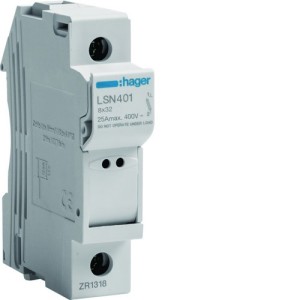 CC 1P 25A 400V L32 1M -   HAGER LSN401 
