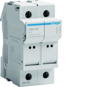 CC 2P 25A 400V L32 2M -   HAGER LSN402 
