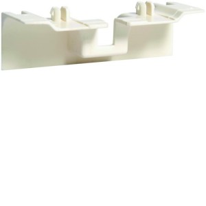 Pièce recouvrement support d'appareillage pour plinthe SL15100 Pure - HAGER SL15100AF9016 