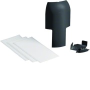 Adapteur SL20055/EK 40040 Noir - MOULURES PLINTHES  HAGER SL20055819011 