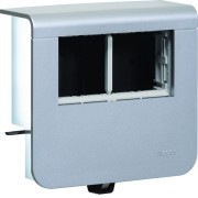 Support 2x app 45 SL20055 Alu - MOULURES PLINTHES  HAGER SL20055903D1 