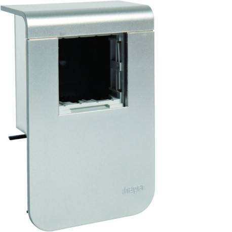 Support app 45 SL20080 Alu - MOULURES PLINTHES  HAGER SL20080970D1 