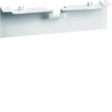 Support pièce de recouvrement pour plinthe SL20080 Pure - HAGER SL20080A9016 