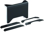 Té  Dérivation SL20115 Noir - MOULURES PLINTHES  HAGER SL2011589011 