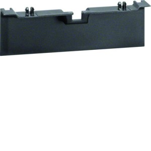 Pièce recouv SL20115 Noir - MOULURES PLINTHES  HAGER SL20115A9011 