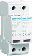 Parafoudre 2P T2 TNS/TT Uc 275V In 20kA Imax 40kA telesignalisation - HAGER SPB240R 