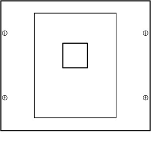 Kit int HA250-400 cde dir-debr - KITS D'EQUIPEMENTS  HAGER UC009 