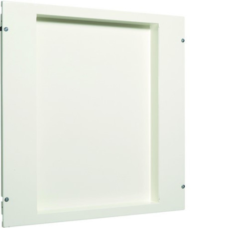 Plastron.evo,pour coffret métallique,creusé,600x600mm - HAGER UC293 