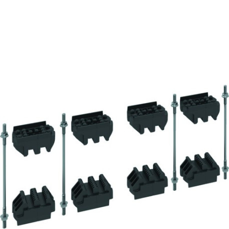 Kit pour jeu de barres, quadro.evo 4x(2 barres de 10mm) - HAGER UC8210BB 
