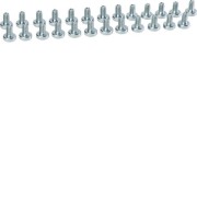 Vis,quadro system,seul-autotaraudeuse,pour coffret métallique,M6x10mm,25pièces - HAGER UC856E 