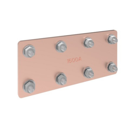 Eclisse cuivre, quadro evo, 1250A (jeu de 4) - HAGER UC9125C 
