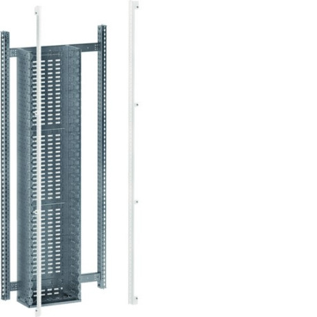 Kit Sx jeu de barre de distribution vertical isolé H1800 L600 - HAGER UCSX1860ST 
