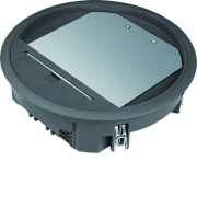 Boîte sol 12 mod.12mm noire - GOULOTTE INSTALLATIO  HAGER VR06129005 