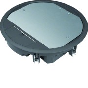Boîte sol ronde 20 mod noire - GOULOTTE INSTALLATIO  HAGER VR10059005 