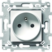 Prise 2P+T essensya spéciale rénovation Pure - HAGER WE104 