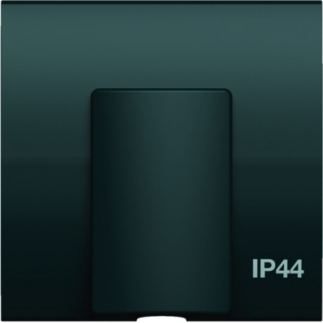 Sortie de câble IP44 anthracite - HAGER WE154A 