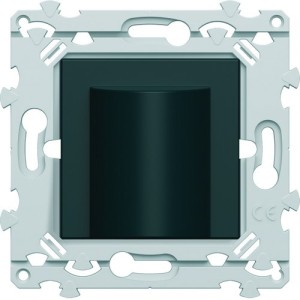 Sortie de câble anthracite - HAGER WE156A 