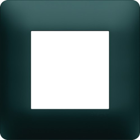 Plaque 1 poste essensya Anthracite - HAGER WE521 