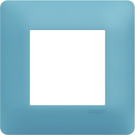 Plaque 1 poste essensya Riviera - HAGER WE531 