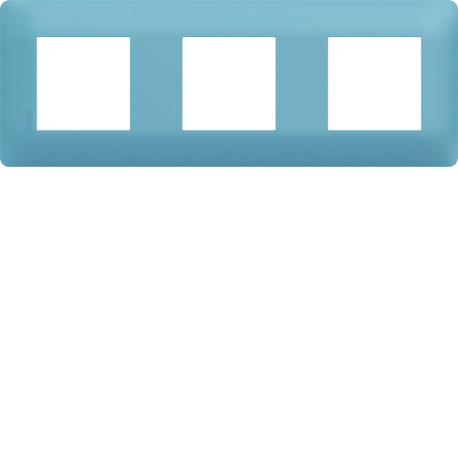 Plaque 3 postes essensya Riviera - HAGER WE533 