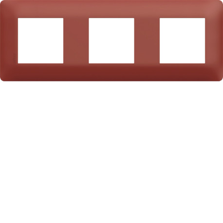 Plaque 3 postes essensya Sierra - HAGER WE563 