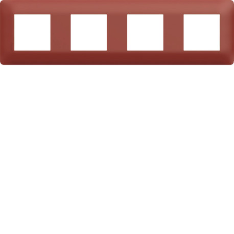 Plaque 4 postes essensya Sierra - HAGER WE564 