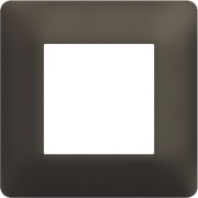 Plaque 1 poste essensya Terra - HAGER WE571 