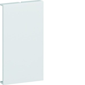 Cache porte-étiquette gallery blanc - HAGER WHT1400 