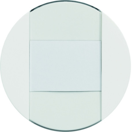 ateha Interrupteur ou poussoir à fermeture 1F porte-étiquette 1F associable - HAGER WJA025B 