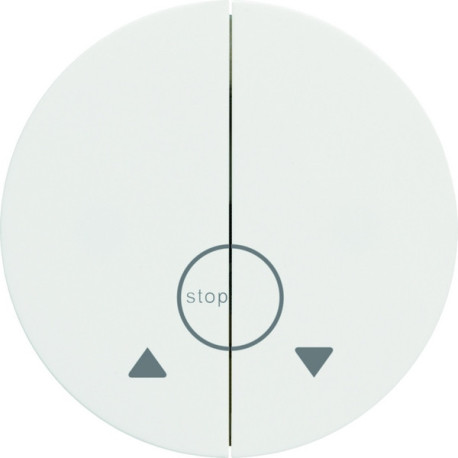 ateha Poussoir volet-roulant associable - HAGER WJA301B 