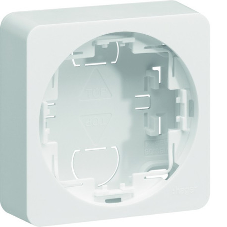 ateha Boîte simple vide associable - HAGER WJA681B 