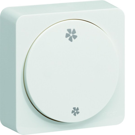 ateha interrupteur va-et-vient ou poussoir VMC  complet - HAGER WJC048B 