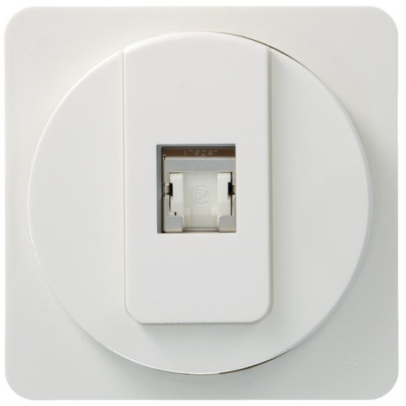 ateha prise RJ45 catégorie 6 STP pour Grade 3 complet - HAGER WJC226B 