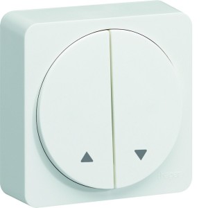 ateha interrupteur volet-roulant complet - HAGER WJC300B 