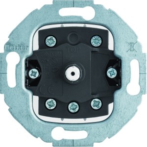 Interrupteur bipolaire rotatif blanc 1930 - HAGER WMV009 