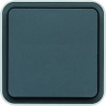 cubyko leaf BP à fermeture 1F saillie gris IP55 - HAGER WNC020EC 