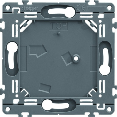 Support gallery radio mural saillie - HAGER WXA450R 