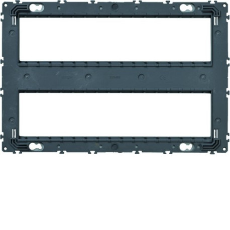 Support gallery 16 modules pour mécanismes gallery - HAGER WXA466 