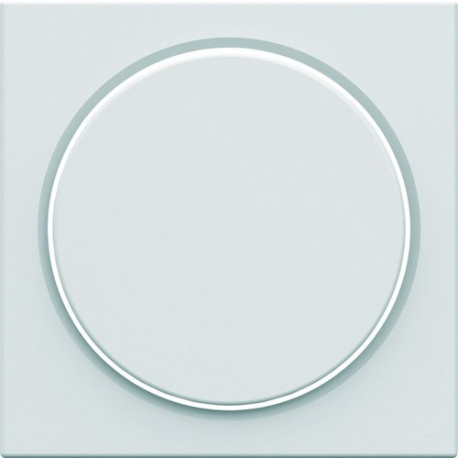 Enjoliveur variateur poussoir gallery pure - HAGER WXD063B 