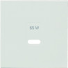Enjoliveur pour chargeur USB-C pure - HAGER WXD115B 