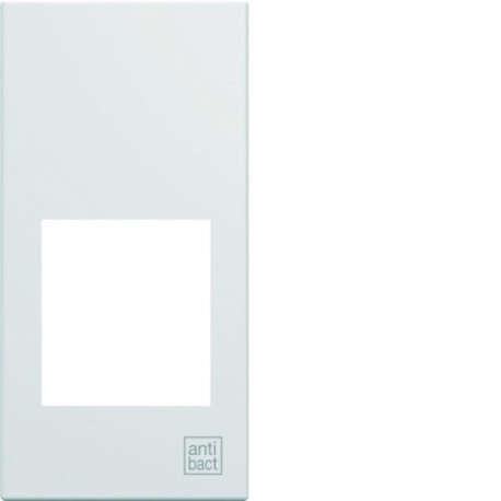 Enjoliveur prise RJ45 1M gallery antibacterien - HAGER WXD201H 