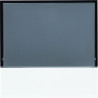 Enjoliveur thermostat KNX WKT510 et WKT511 gallery pure - HAGER WXD510B 