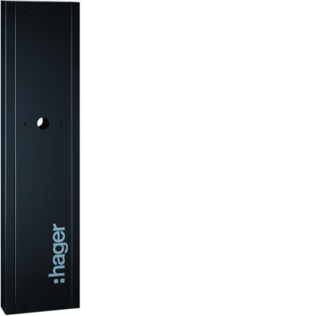 Witty accessoire pied rectangle deux bornes de charge - HAGER XEVA115 