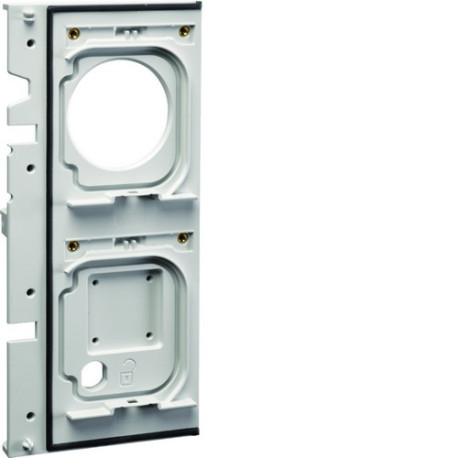 Witty pièce détachée -  support de prise M3 gris pour borne witty XEV1Kxx - HAGER XEVS110 