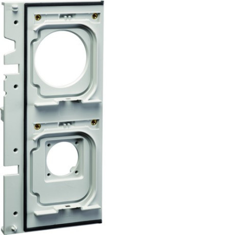 Witty pièce détachée -  support prise M3M2 gris pour borne witty XEV1Rxx - HAGER XEVS117 